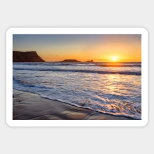 Worms Head, Rhossili Bay Sticker